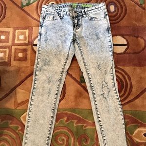 Flying Monkey Acid Wash Jeans